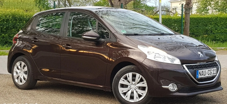 Peugeot 208 cena 23999 przebieg: 115000, rok produkcji 2013 z Dynów małe 529